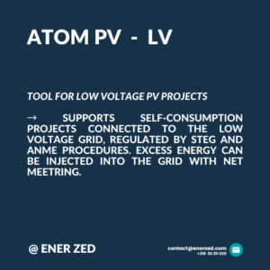 ATOM PV LV - Low Voltage Solar System Rentability Tool